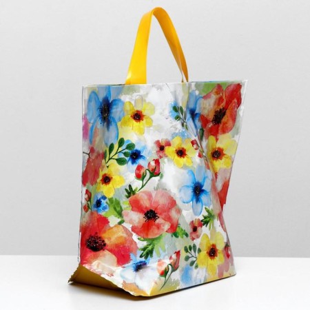 Eco bag with loop pen "Watercolor" 50 x 40 cm, 160 μm-2