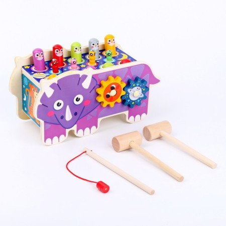Children's Logic Center "Rogue" 3B1 (hazellak, fishing, steeps) 24x10x14 cm, markdown (packaging)