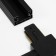 The connector for the busbar is shared black