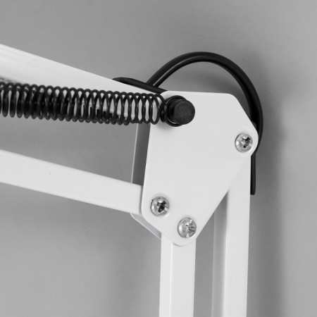 The table lamp on the clamp E27 60W cord is 1.5m.-6