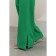 Women's pants with a section of Eliseeva Olesya, size 46, green color