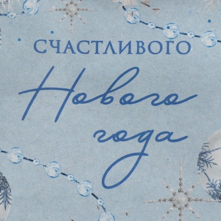 Craft horizontal package “New Year's tenderness”, S 15 x 12 x 5.5 cm, New Year-5