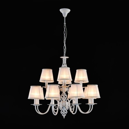 Meteor chandelier, 12x60W E14, white 64x64x170 cm-1