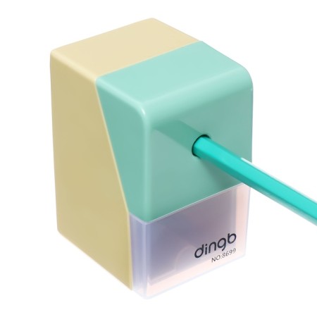 Mechanical sharpener with container classic yellow-10