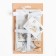 Set "Bright Easter" towel 40x73cm, Sarzha 190g/m2, cookies for cookies