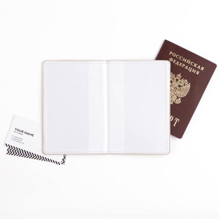 Cover for passport "Blave!", Artificial leather-1