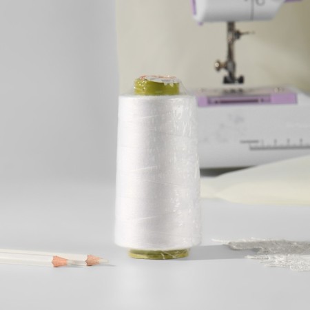 Thread 50no, 1500 m, white color-3