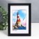 Photo frame plastic "Palette" 10x15 cm, black