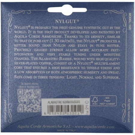 Half -compound strings for the classic guitar Aquila 21c 3 strings-2