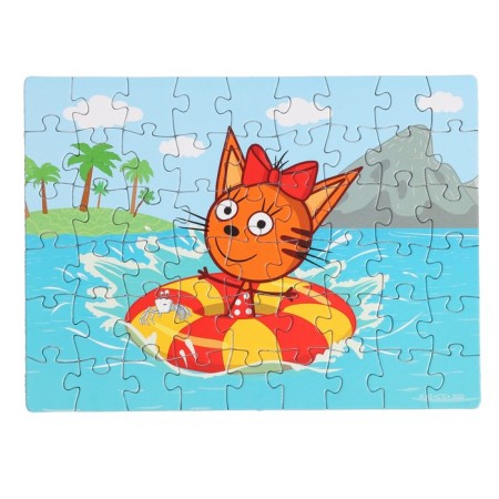 Puzzle "Three Cats", 54 elements-18