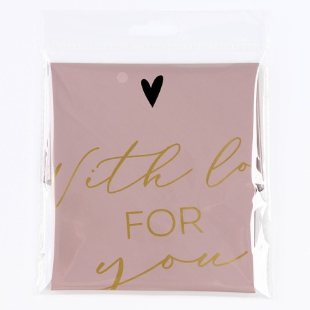 Foil ball 18 "With love for you" circle-2