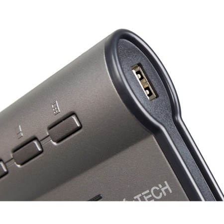 Keyboard A4Tech KLS-7MUU Silver/Black USB Slim Multimedia-4