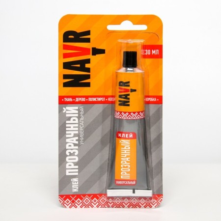 Universal glue "NAVR", transparent, 30 ml
