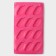 Form for decorations of the share "Decor. Feather ", silicone, 29 × 16 × 1.5 cm, 12 cells, color mix