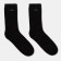 Male terry socks quartet, black color, size 25-27