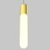 Suspended Technical P101PL-L500-12W3K-BS, LED, 12 W, 60x60x500 mm, 850 lm, 3000K, brass