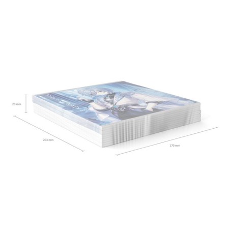 Subject notebook, 48 sheets, ruler, Russian language, Erichkrause "Manga", cardboard cover of Twin-lax, block offset 100%, information block-9