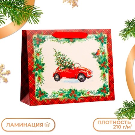 Gift package "Festive machine", luxury 32 x 26 x 12 cm