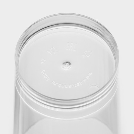 A glass of plastic disposable “conical extra”, 150 ml, transparent-8