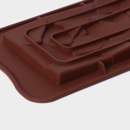A set of chocolate forms “Chocolate Tiles”, 4 pcs, silicone-4