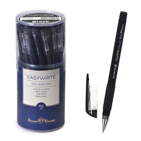 Ballpoint pen Easywrite Black, 0.5 mm, black ink, matte case Silk Touch-4