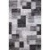 Rectangular carpet Merinos Platinum, size 100x200 cm, Gray color