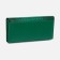 Women's wallet on magnets, green color