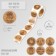 New Year Stick Paper "Everything will come true" d = 2.5 cm 252 pcs in the roll