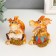 Souvenir Polystone "Golden Dragonich Musician" MIX 8.5x6.3x8 cm
