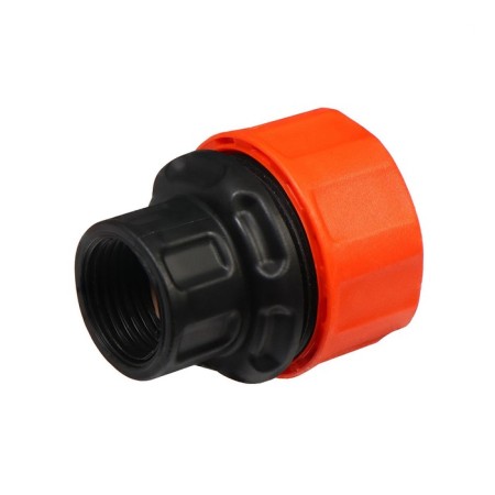 Connector, 3/4 "(19 mm), plastic, internal thread 1/2", quick -seated connection, "beetle"