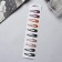 Invisibility for hair "Lira" (set 10 pcs) strokes, 4.5 cm, mix