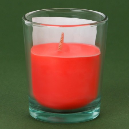 New Year's candle in a glass "Charmed Aroma", vanilla aroma-2