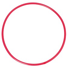Hoop, diameter 60 cm, red color