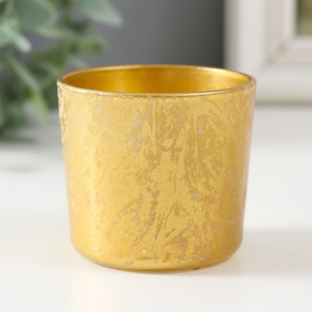 Gold_1 Day candlestick 5.5x6cm 100 ml-2
