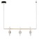 Bayerlux lamp "Imon" 48W LED gold 69x19.5x19.5cm