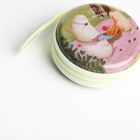 Case for coins/headphone headphones, mix-7