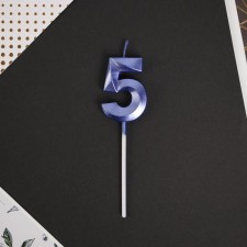 Candle for the cake, the number 