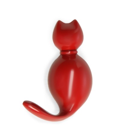 Furniture hook cappio cat, one -rod, red-2