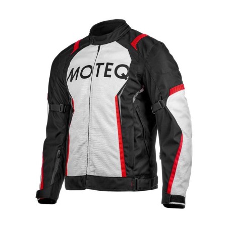 Men's jacket Moteq Spike, textiles, size m, black, white