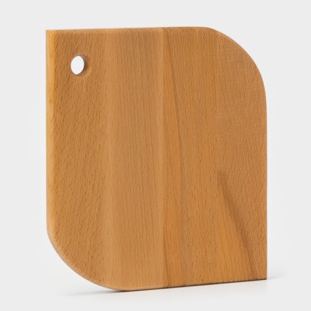 Cutting board MAGISTRO "drop", 20 × 18 × 1.2 cm, oak-3