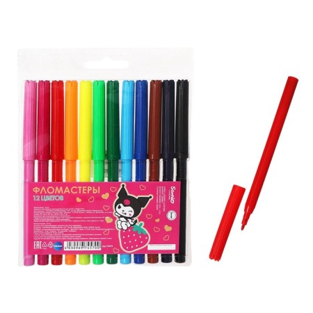 Fleeters 12 colors Kuromi, ventilated cap, euro handle