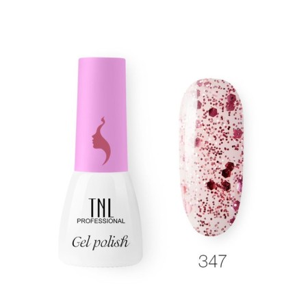 TNL Mini Gel-Lygs “8 Senses”, No. 347 Magentine Shards, 3.5 ml