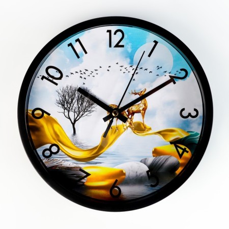 Watch Wall "Fairy Tale", D-20 cm, smooth move