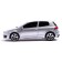 Metal Metal Volkswagen Golf GTI, 1:64, silver color