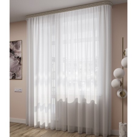 Tulle "VULAL", size 300x260 cm, white color
