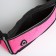 Lightning waist bag, 3 departments, pink color