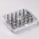 Confectionery: nozzles 26 pcs, d = 1.7 cm, adapter, confectionery nail, in the case