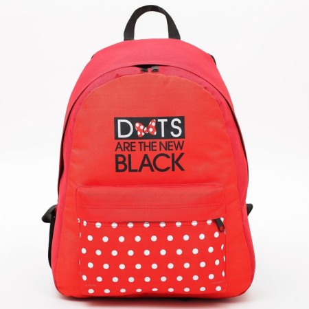 Youth backpack, lightning department, n/pocket, red, 42 x 31 x 15 cm "Minni", Minnie Mouse-3