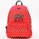 Youth backpack, lightning department, n/pocket, red, 42 x 31 x 15 cm "Minni", Minnie Mouse