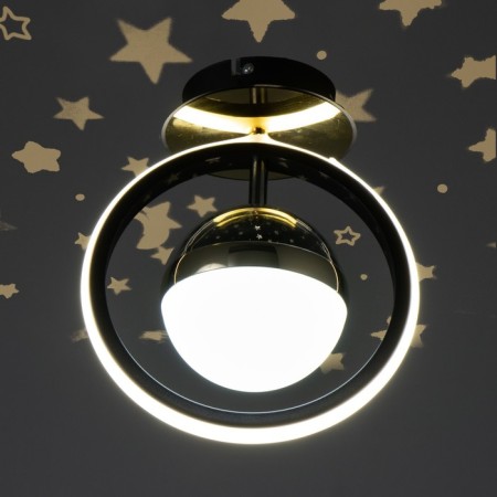 Lamp "Alions" LED 37W 3000-6000K black and gold 20x20x22 cm Bayerlux-4